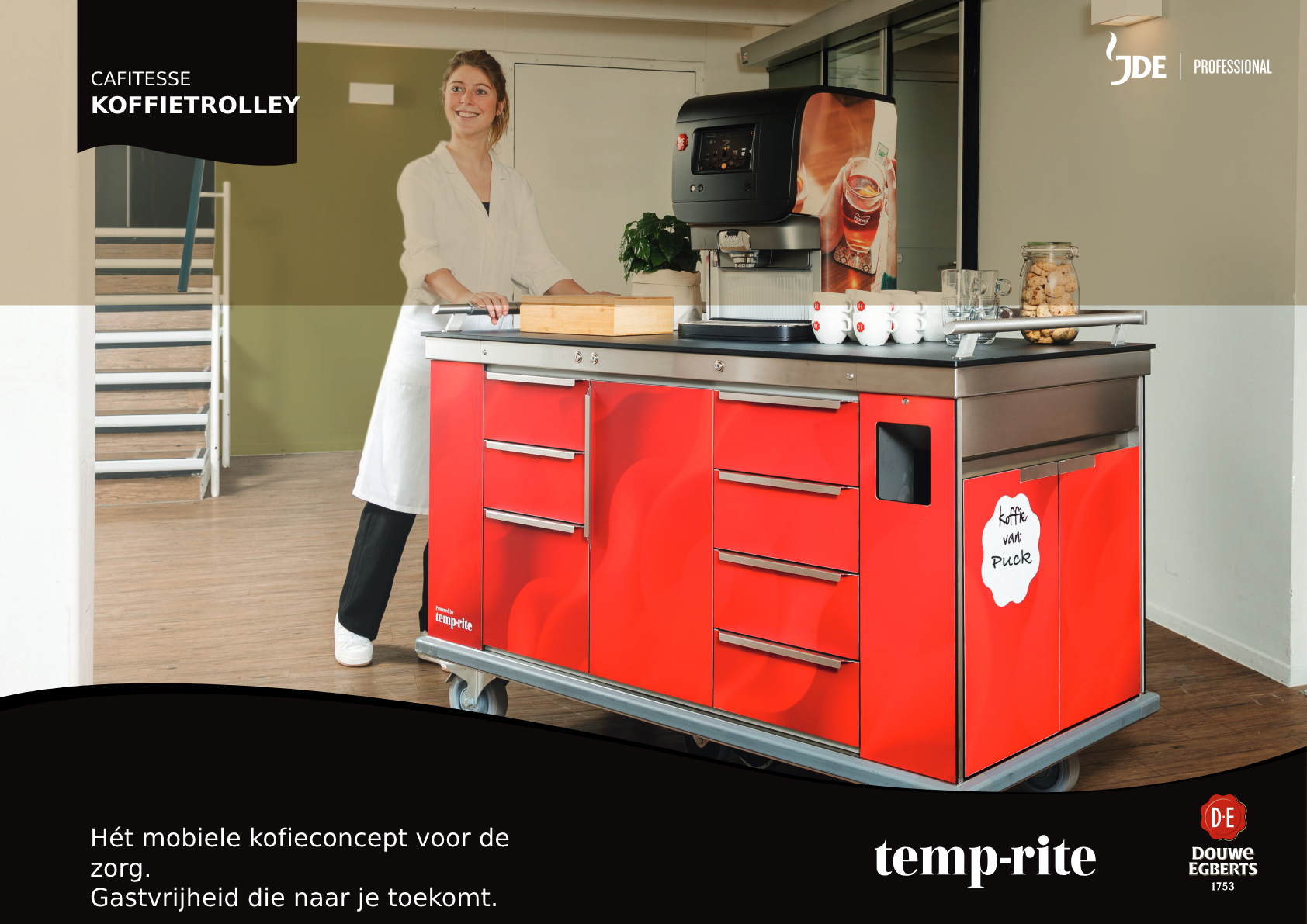 Brochure koffietrolley